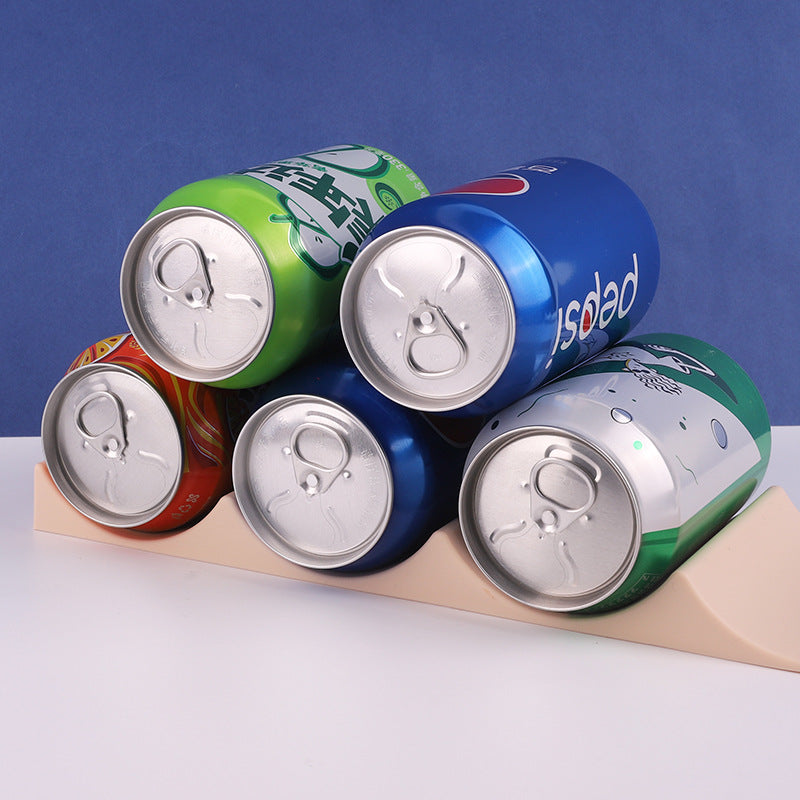 Durable Can Countertops European Style Practical Wine Rack Jar Kitchen Storage Space Saving Fridge Shelf Anti Slip Bottle Holder