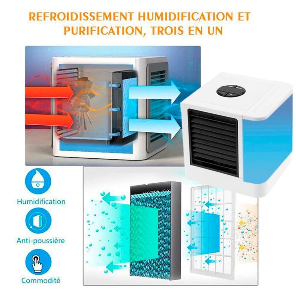 Mini Air Conditioner Portable Air Cooler Fan Air Conditioner Personal Space Air Cooling Fan For Home