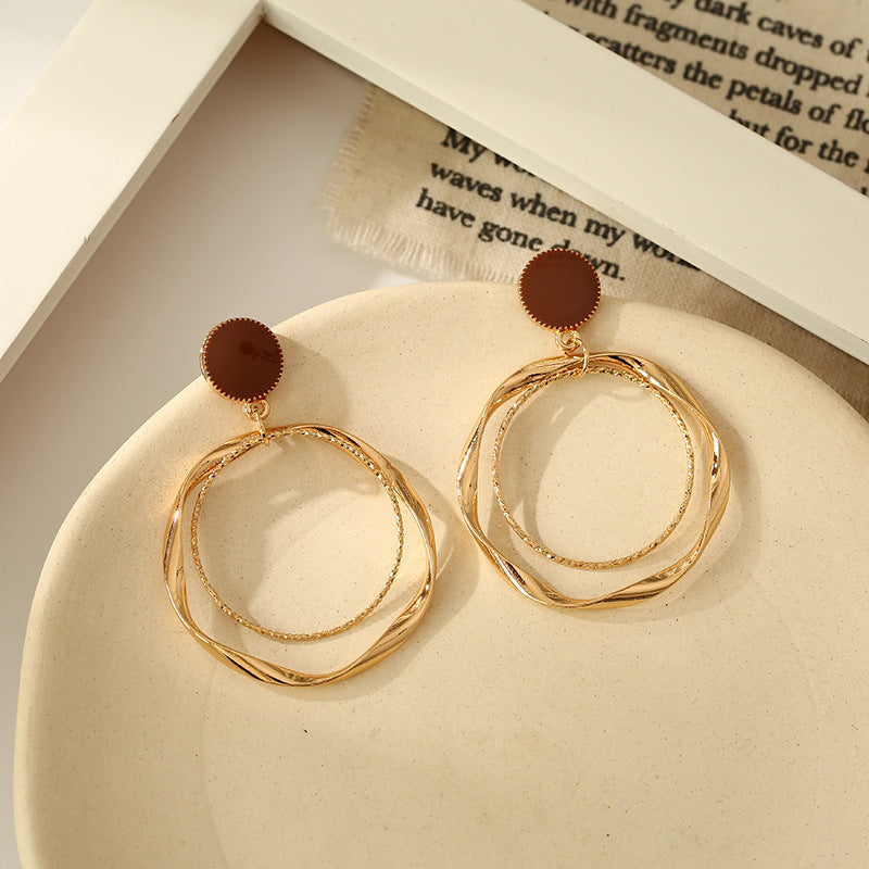 Korean Style Simple Long Tassel Earrings