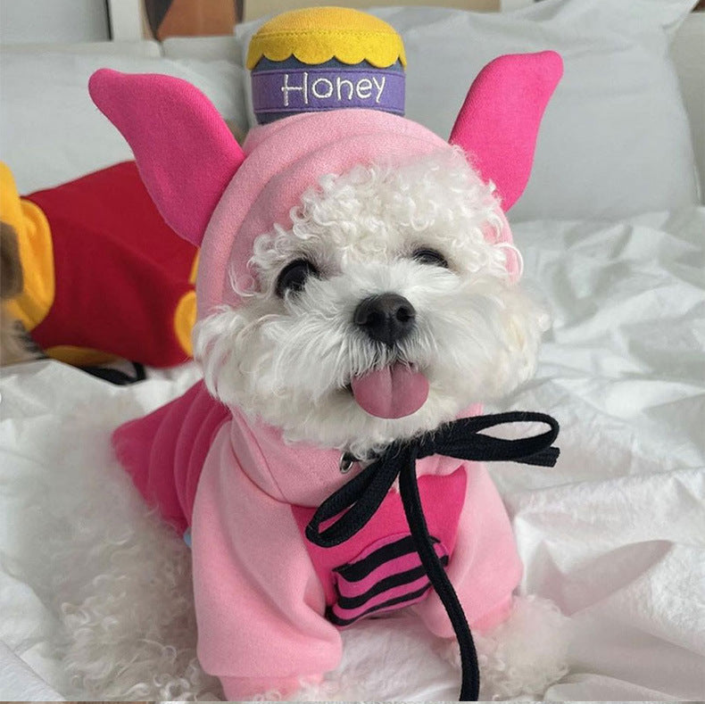 Color Block Pet Dog Clothes
